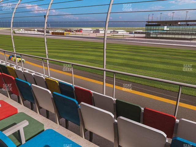 Seating view for Daytona International Speedway Section Front 148