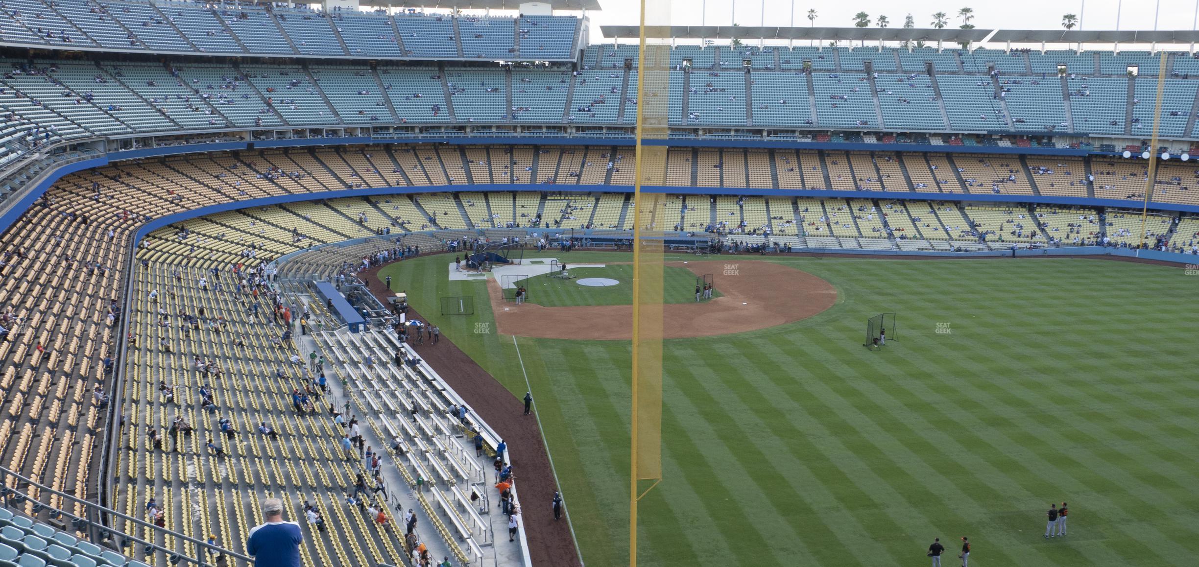 Seating view for Dodger Stadium Section 60 Rs