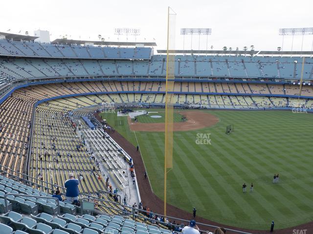 Seating view for Dodger Stadium Section 60 Rs