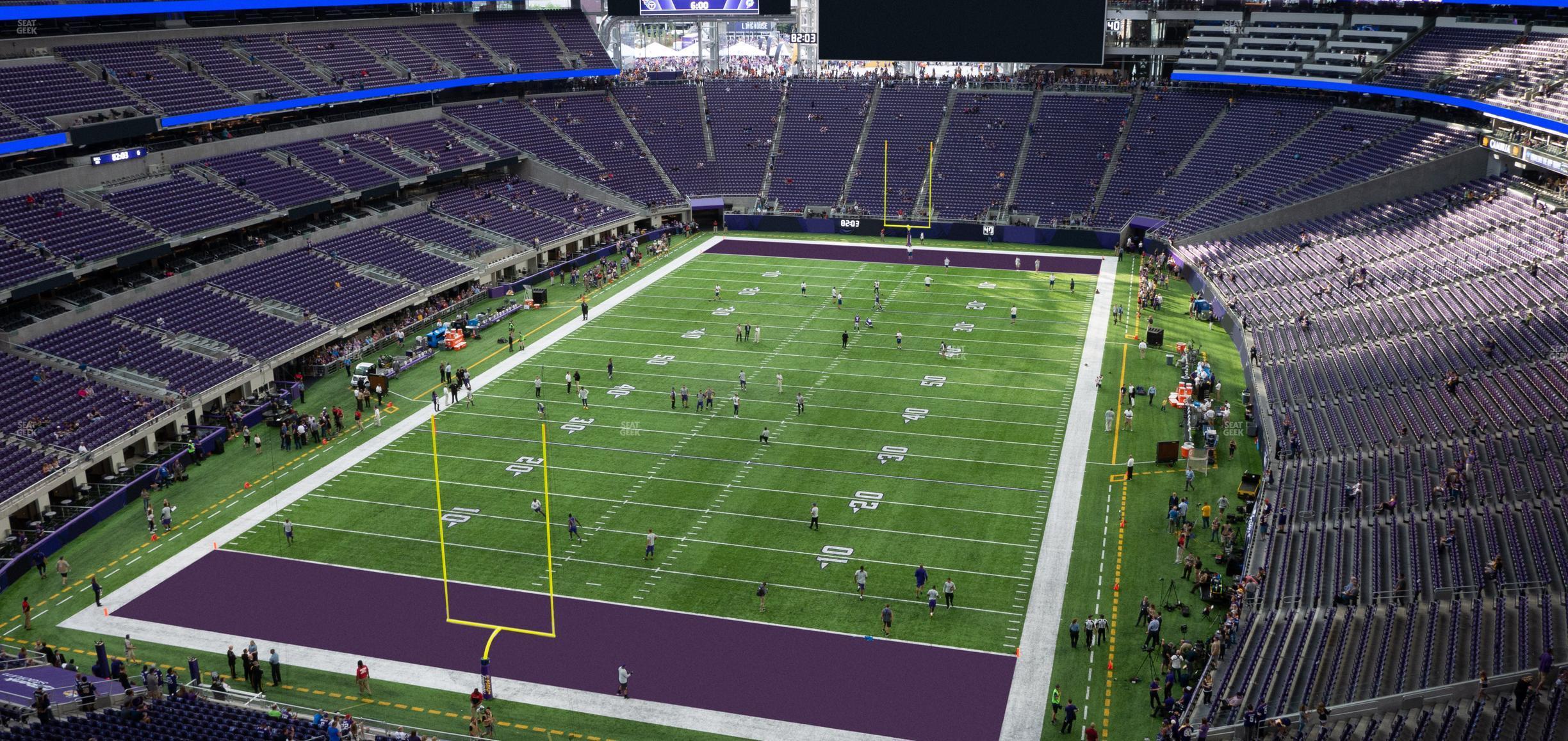 Seating view for U.S. Bank Stadium Section 324