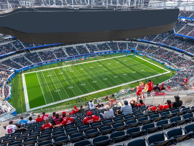 Seating view for SoFi Stadium Section 536