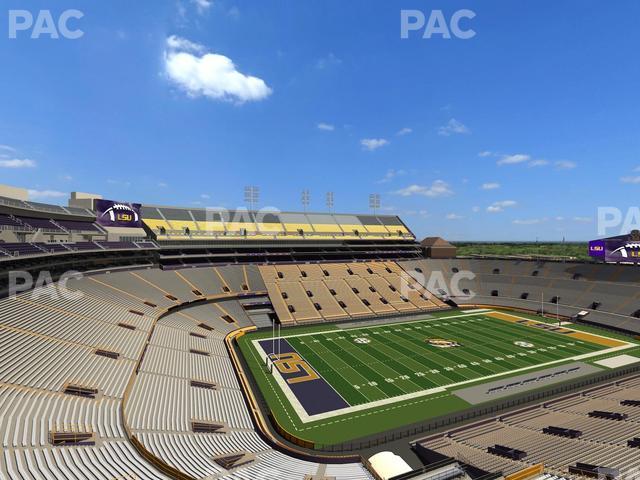 Seating view for Tiger Stadium Section 542