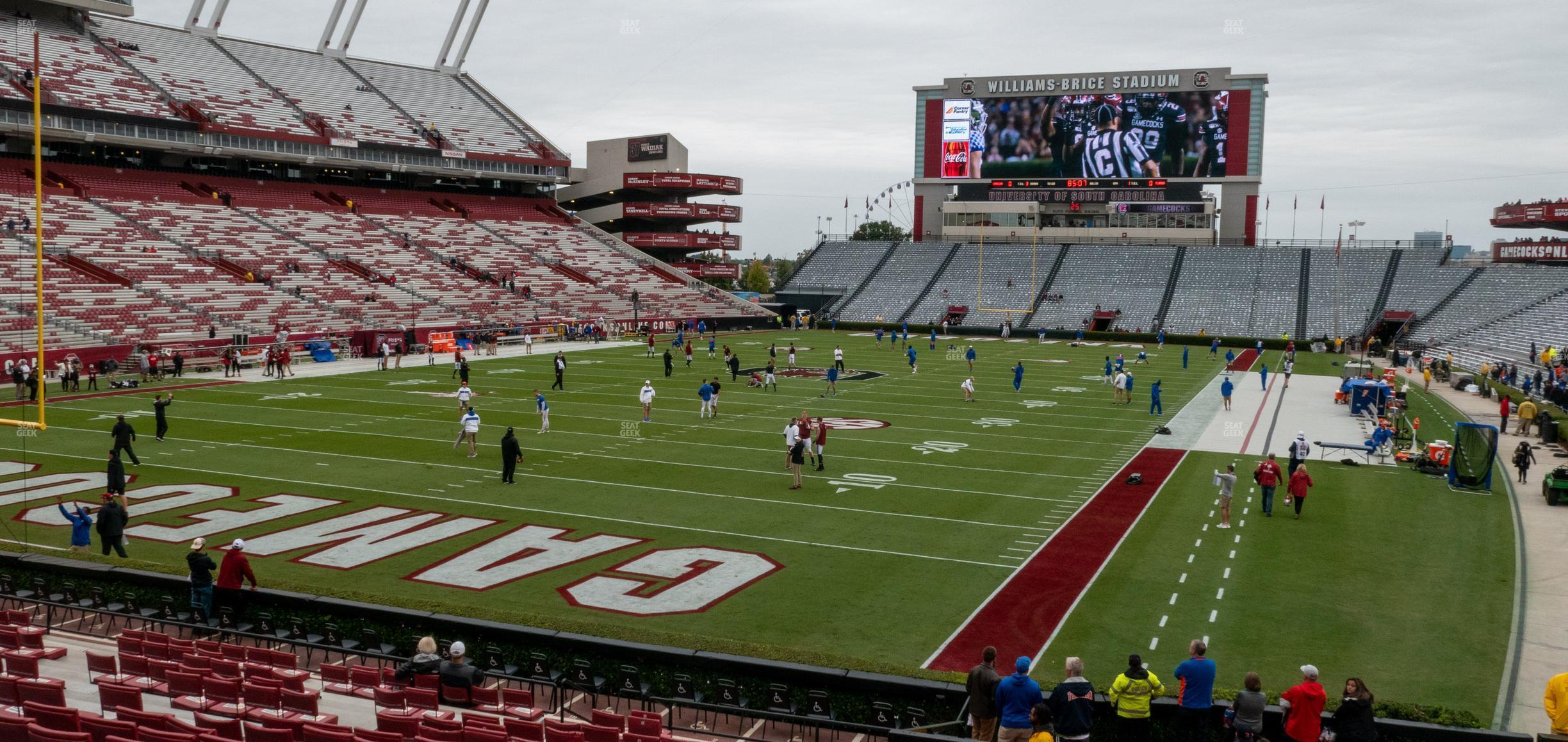 Seating view for Williams Brice Stadium Section 14