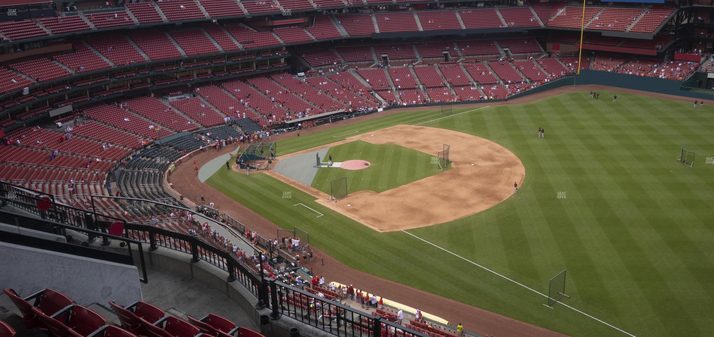 Seating view for Busch Stadium Section Right Field Terrace 435