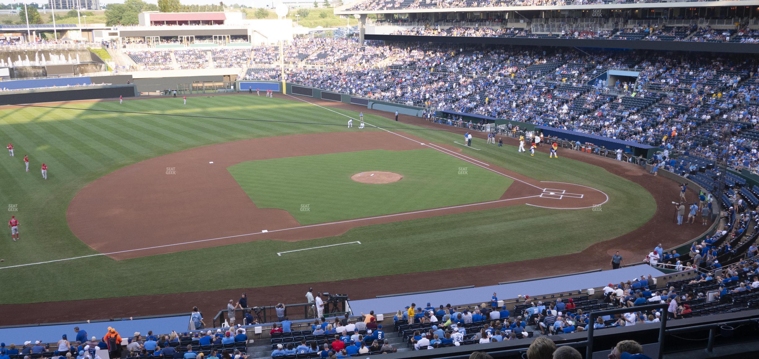 Seating view for Kauffman Stadium Section 305