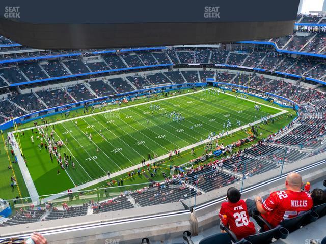 Seating view for SoFi Stadium Section 438