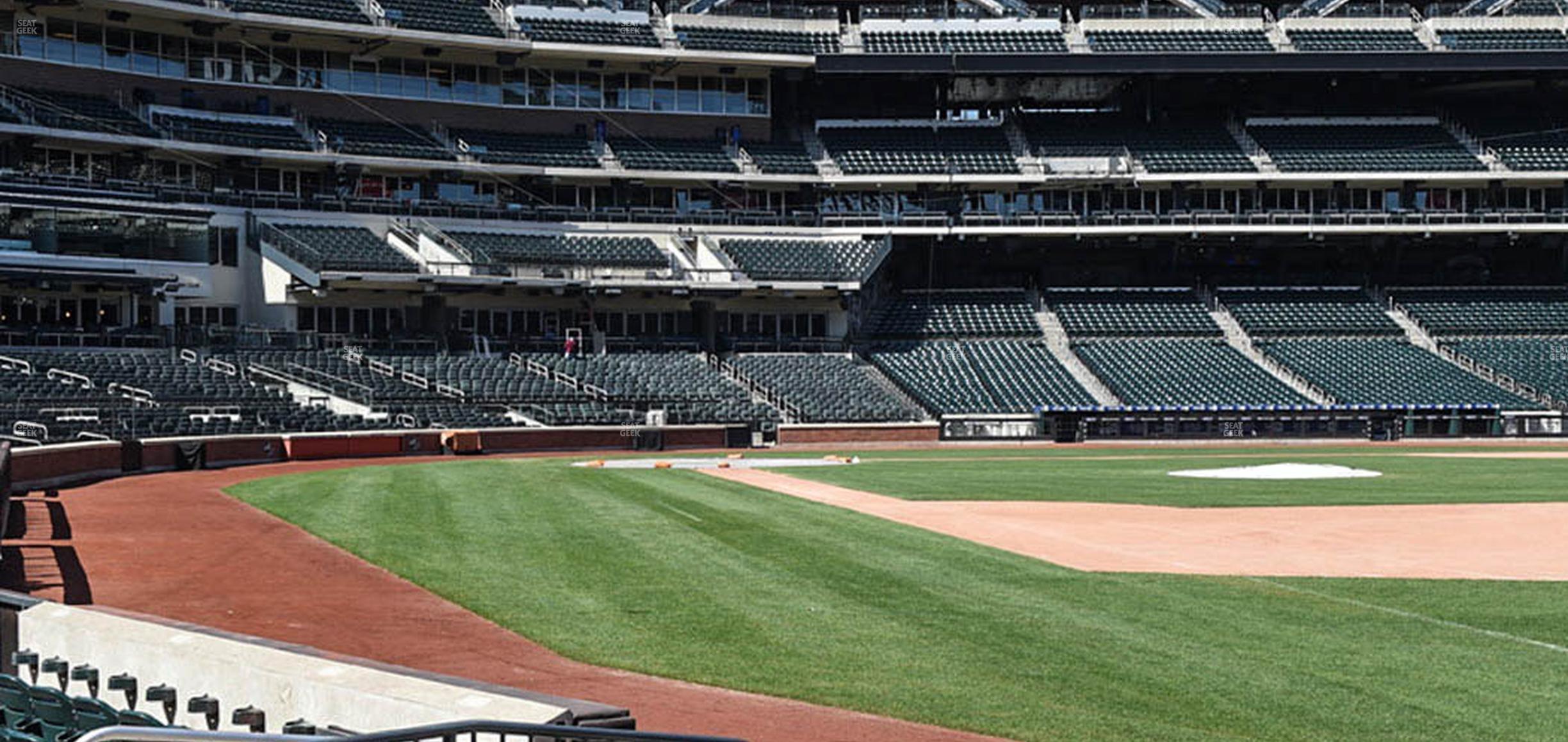 Seating view for Citi Field Section 109