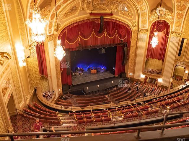 Seating view for Orpheum Theatre - Memphis Section Lower Gallery Left