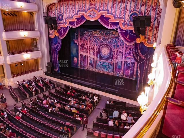 Seating view for Bass Performance Hall Section Mezzanine Box Right