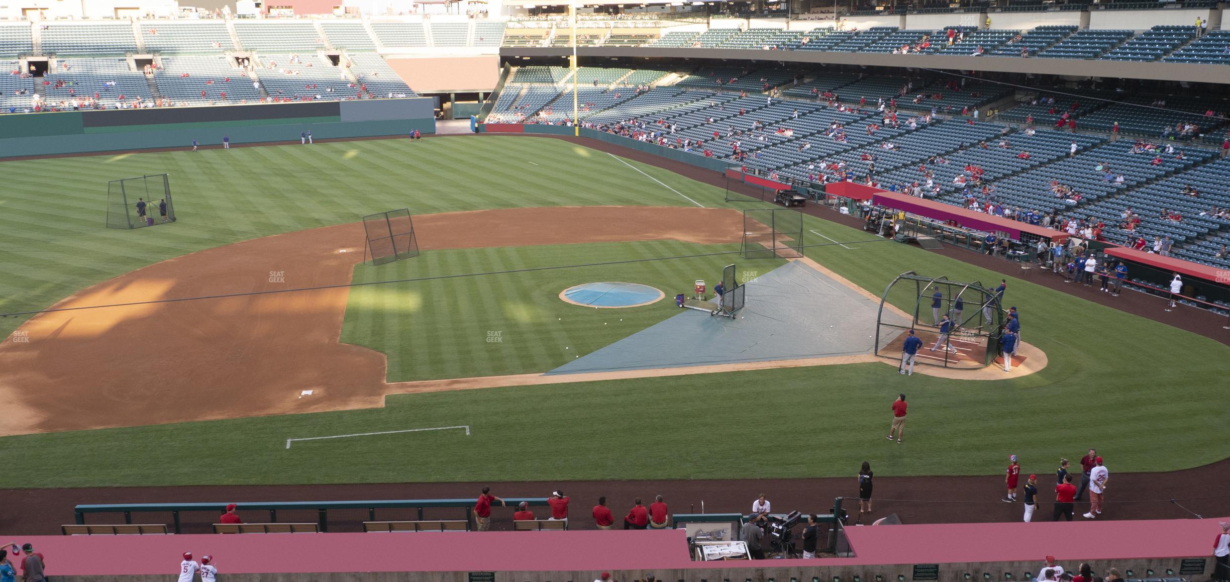 Seating view for Angel Stadium of Anaheim Section 318