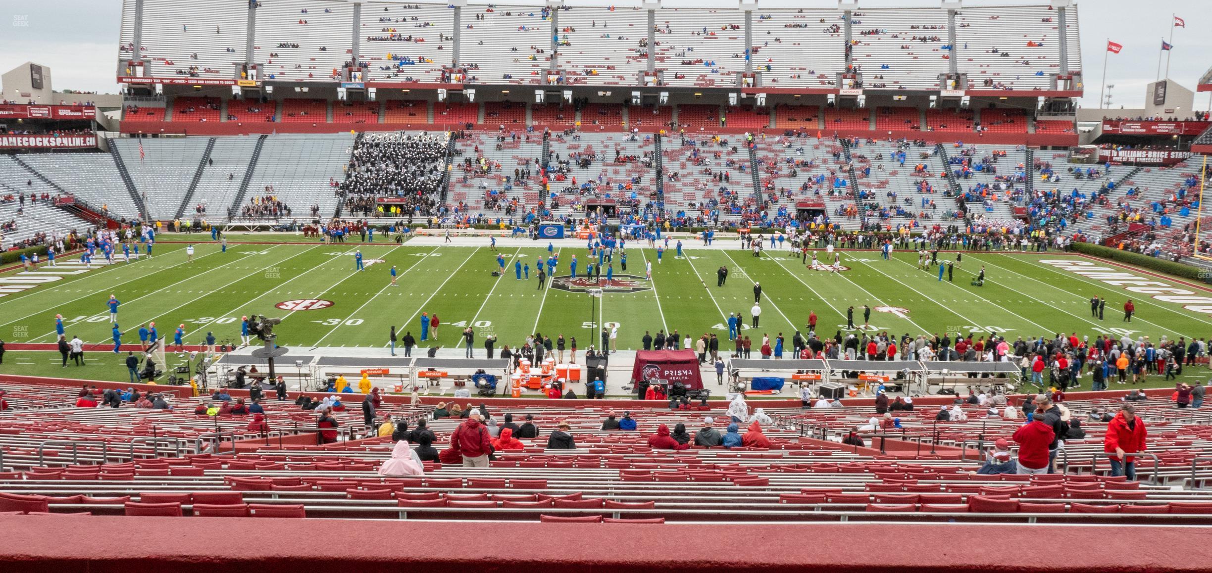 Seating view for Williams Brice Stadium Section 105