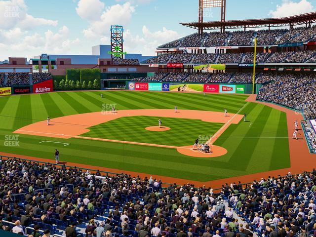 Seating view for Citizens Bank Park Section Suite 28