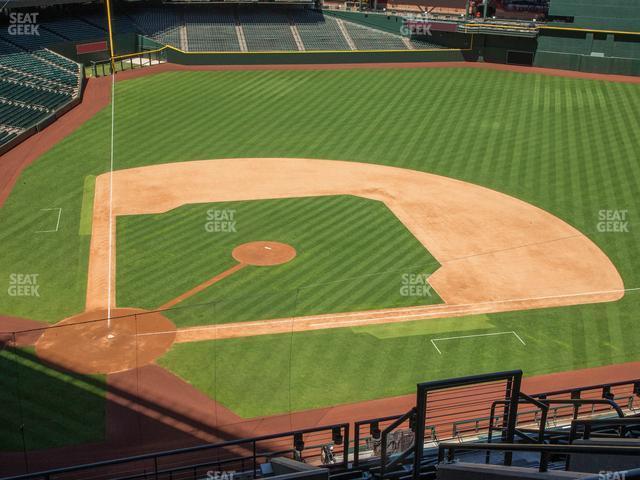 Seating view for Chase Field Section 312 W