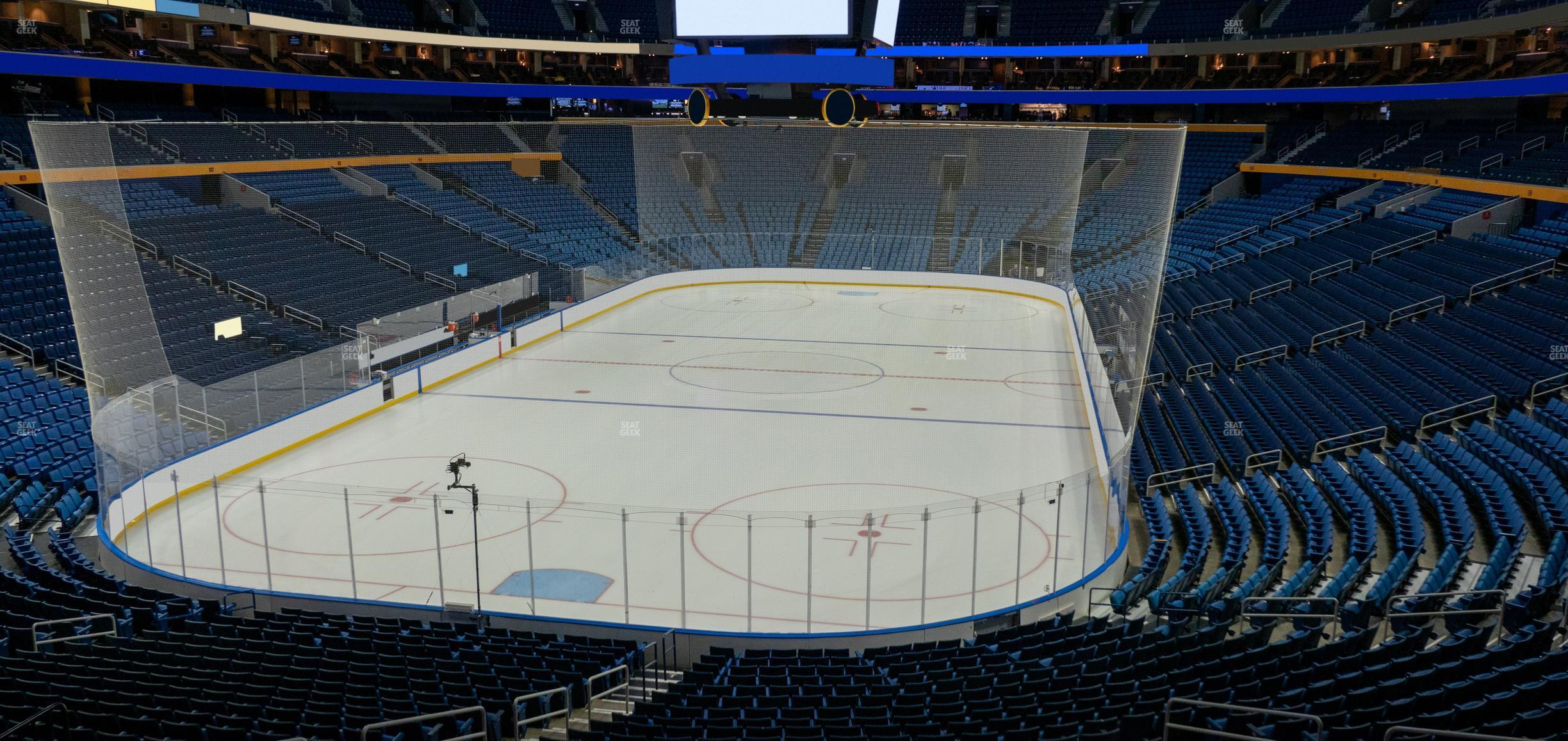 Seating view for KeyBank Center Section 225