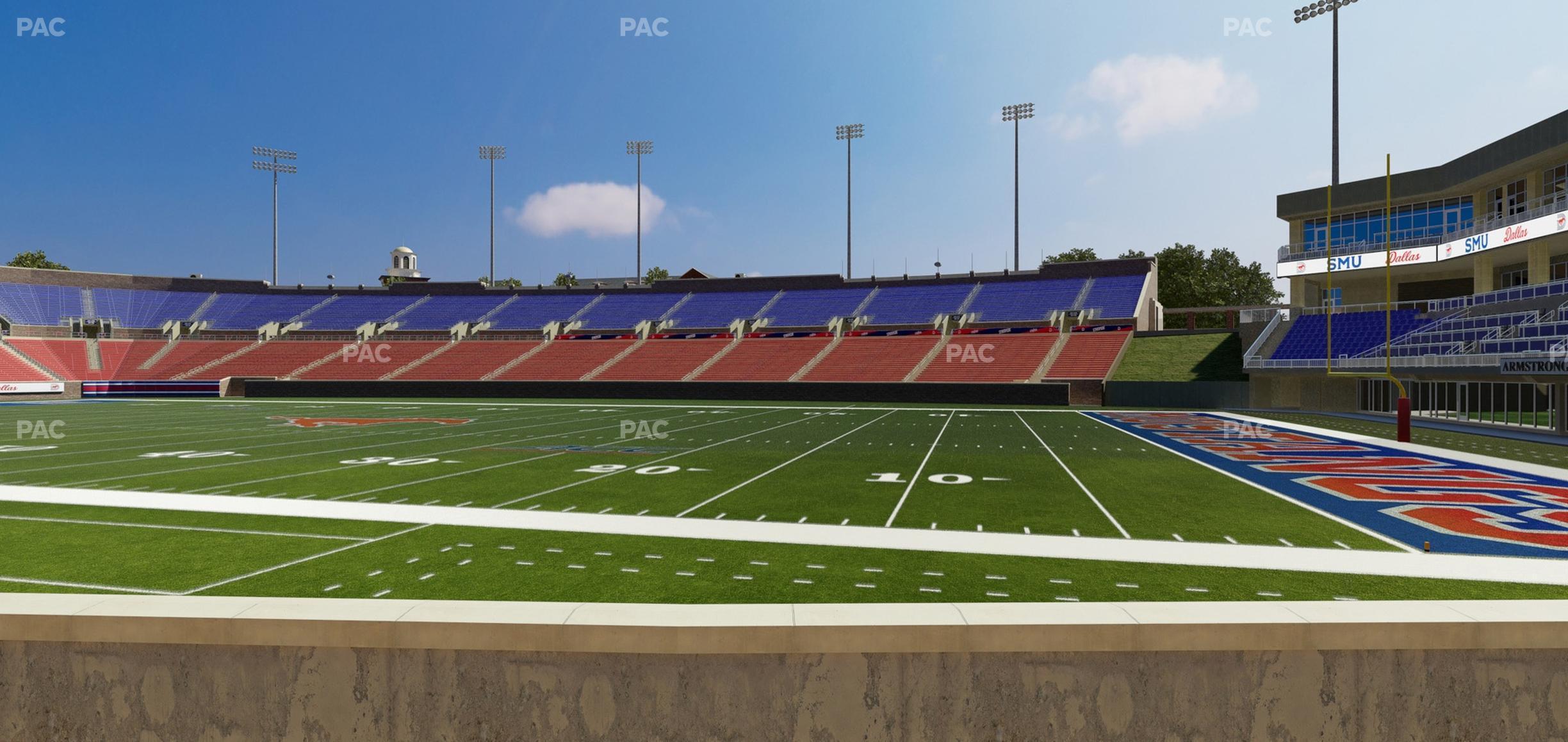 Seating view for Gerald Ford Stadium Section 101