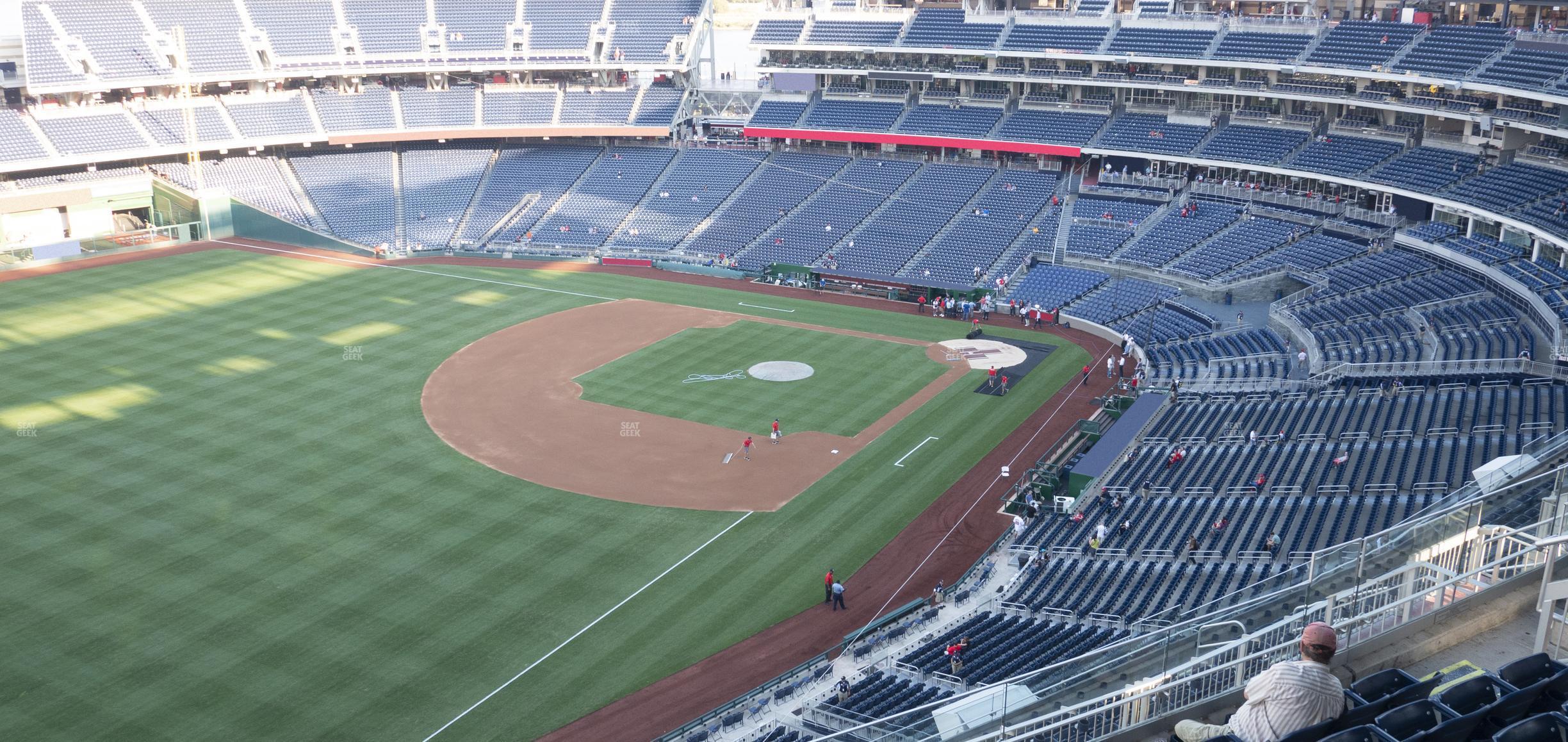 Seating view for Nationals Park Section 402