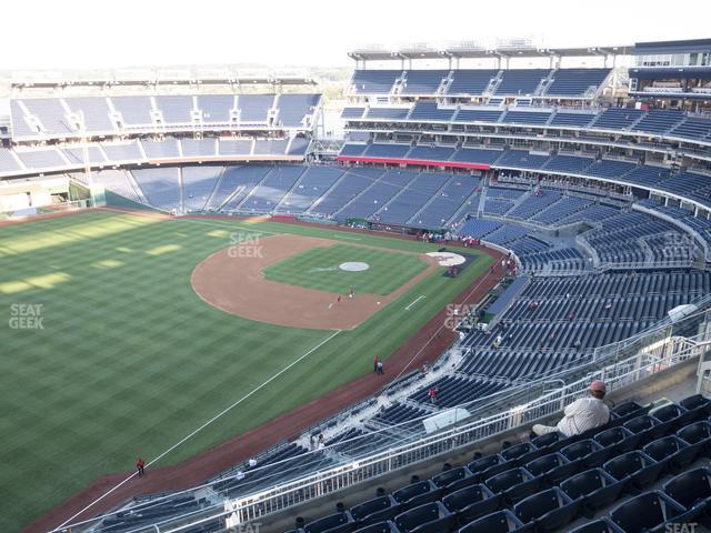 Seating view for Nationals Park Section 402