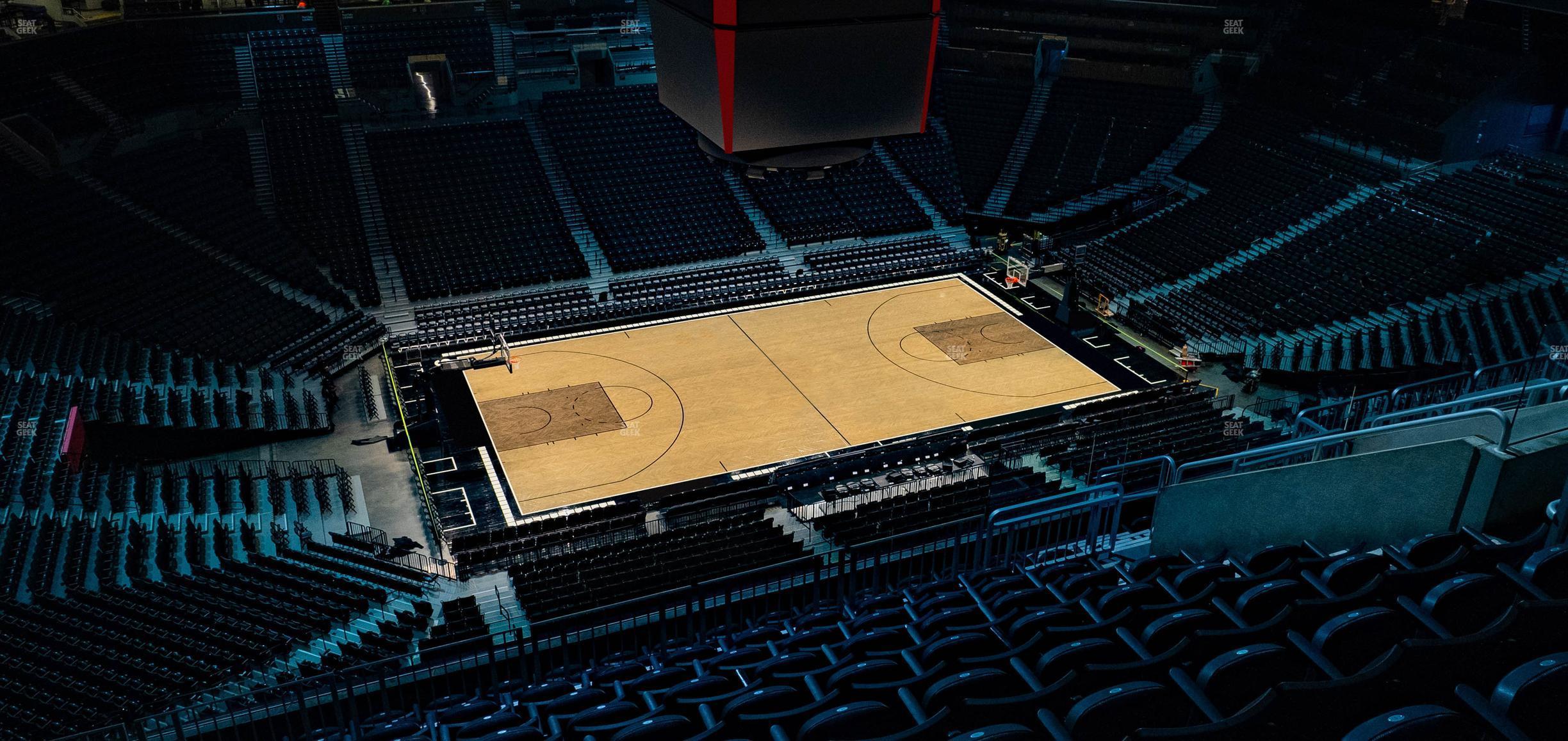 Seating view for Barclays Center Section 210