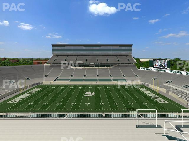 Seating view for Spartan Stadium (Michigan) Section 108