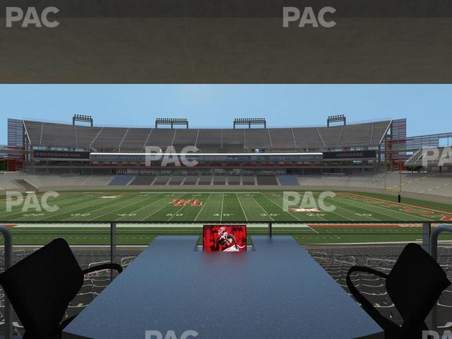 Seating view for TDECU Stadium Section Loge Box 32