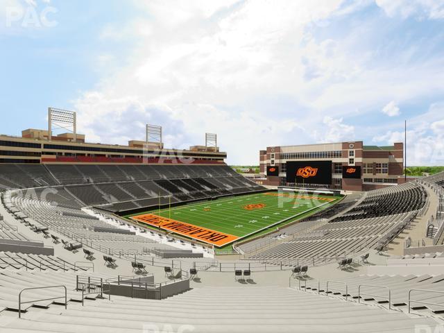 Seating view for Boone Pickens Stadium Section 215