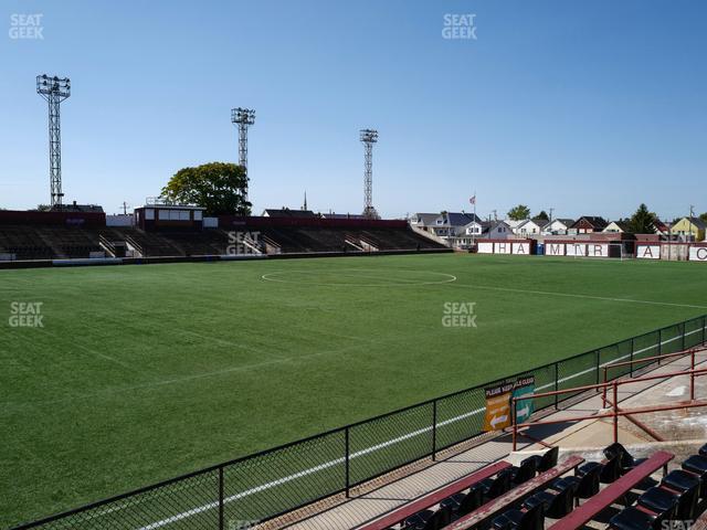 Seating view for Keyworth Stadium Section Party Deck 6