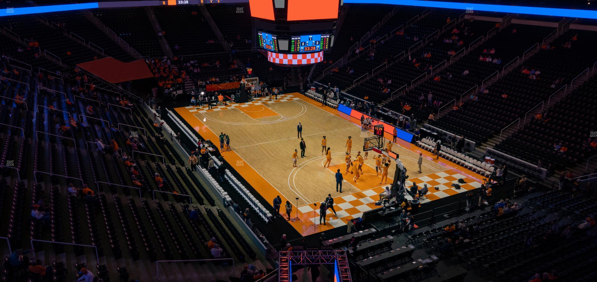 Seating view for Thompson-Boling Arena at Food City Center Section 315