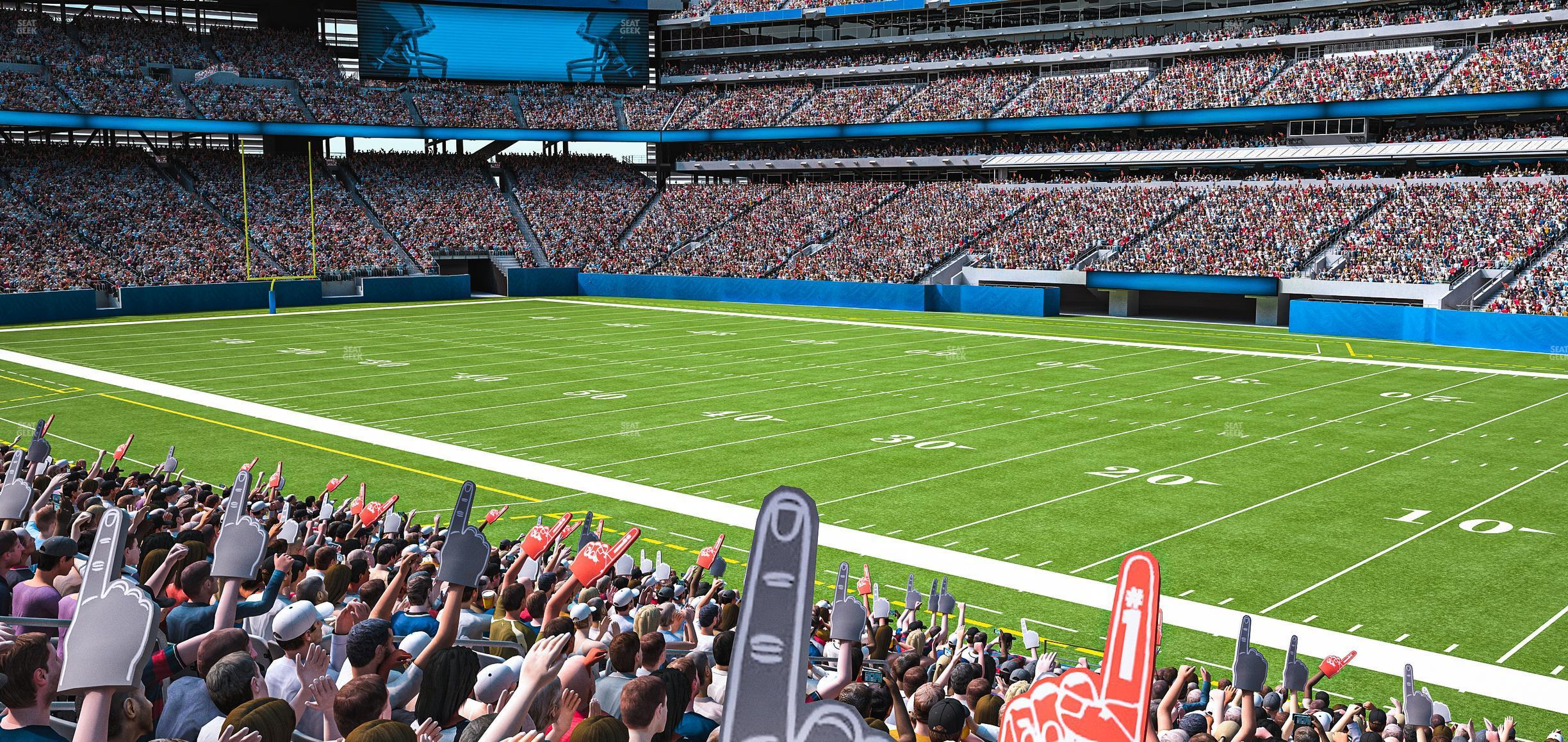 Seating view for MetLife Stadium Section 109