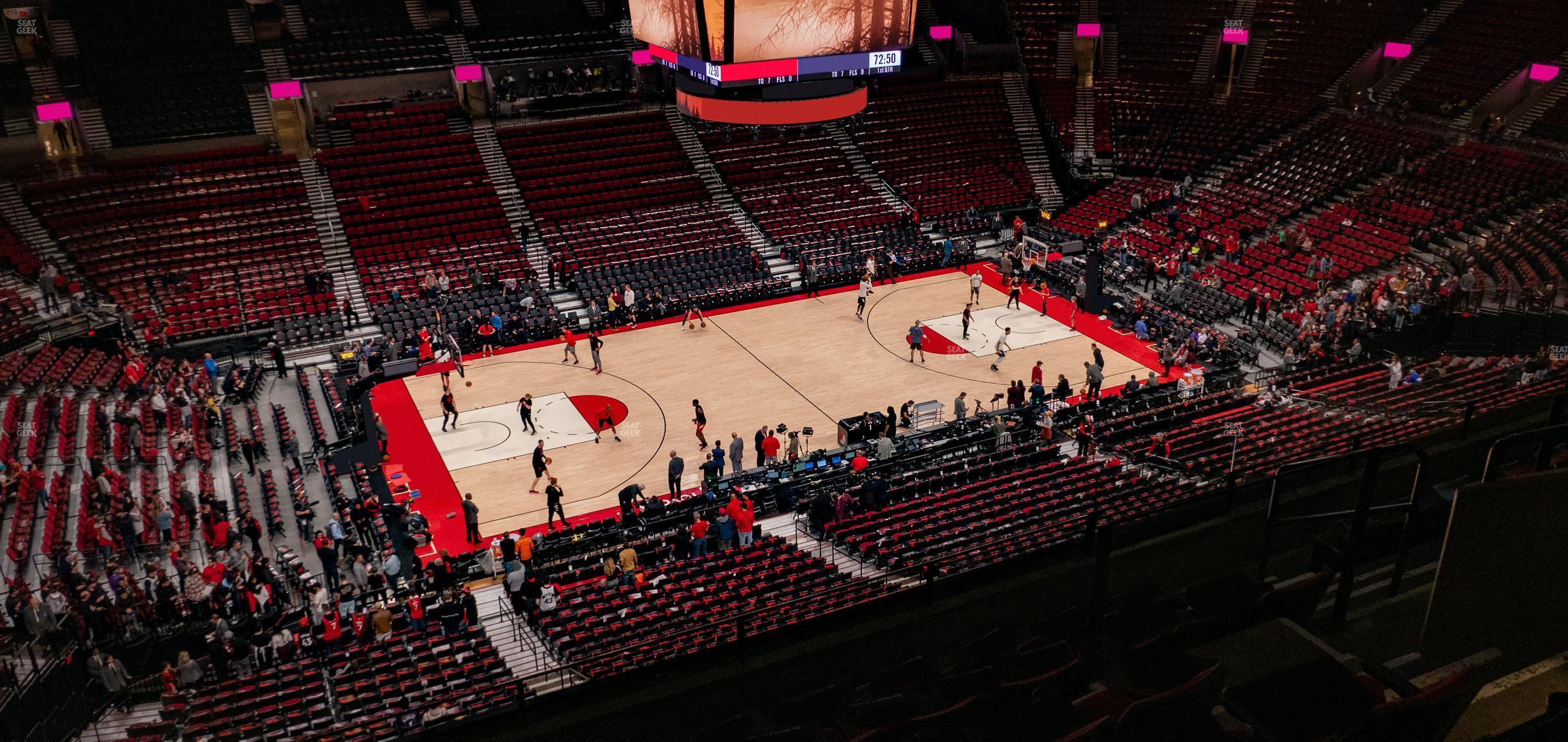 Seating view for Moda Center Section 303