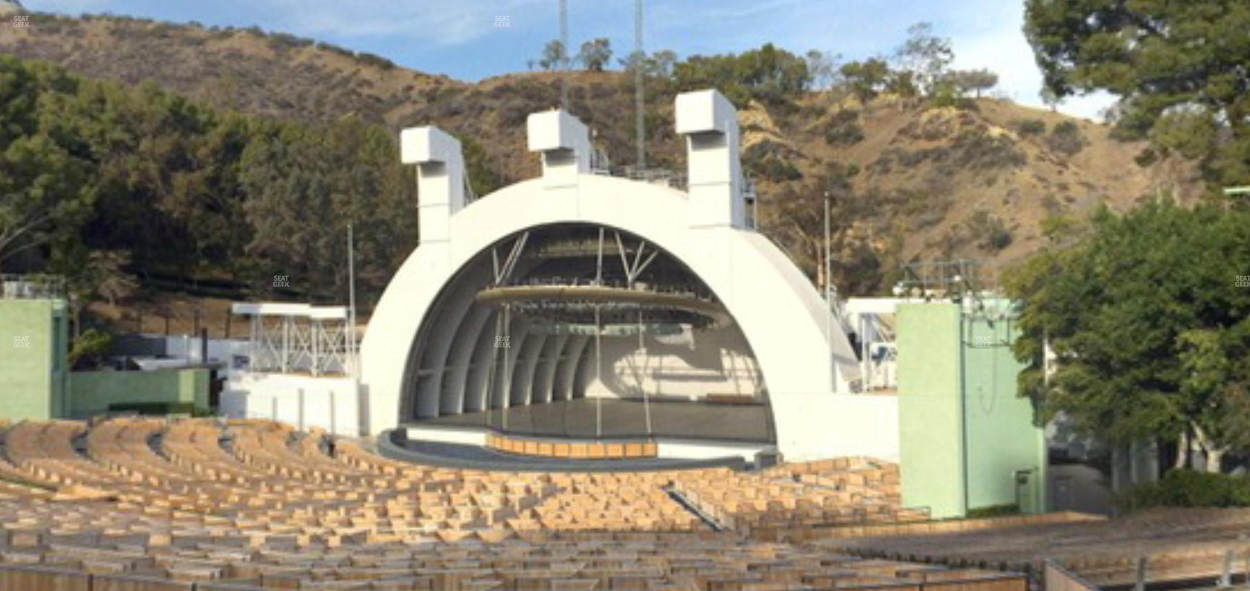 Seating view for Hollywood Bowl Section F 2