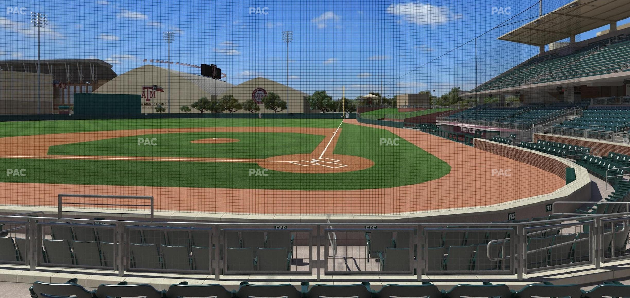 Seating view for Olsen Field at Blue Bell Park Section 109