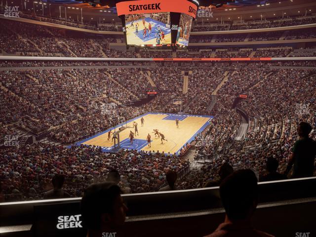 Seating view for Madison Square Garden Section Lexus Level Suite 34