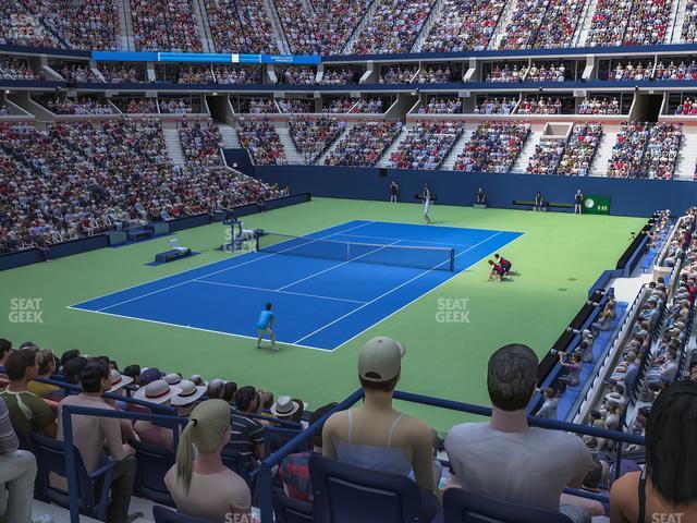 Seating view for Arthur Ashe Stadium Section Suite 102