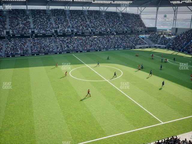 Seating view for Allianz Field Section Suite 11