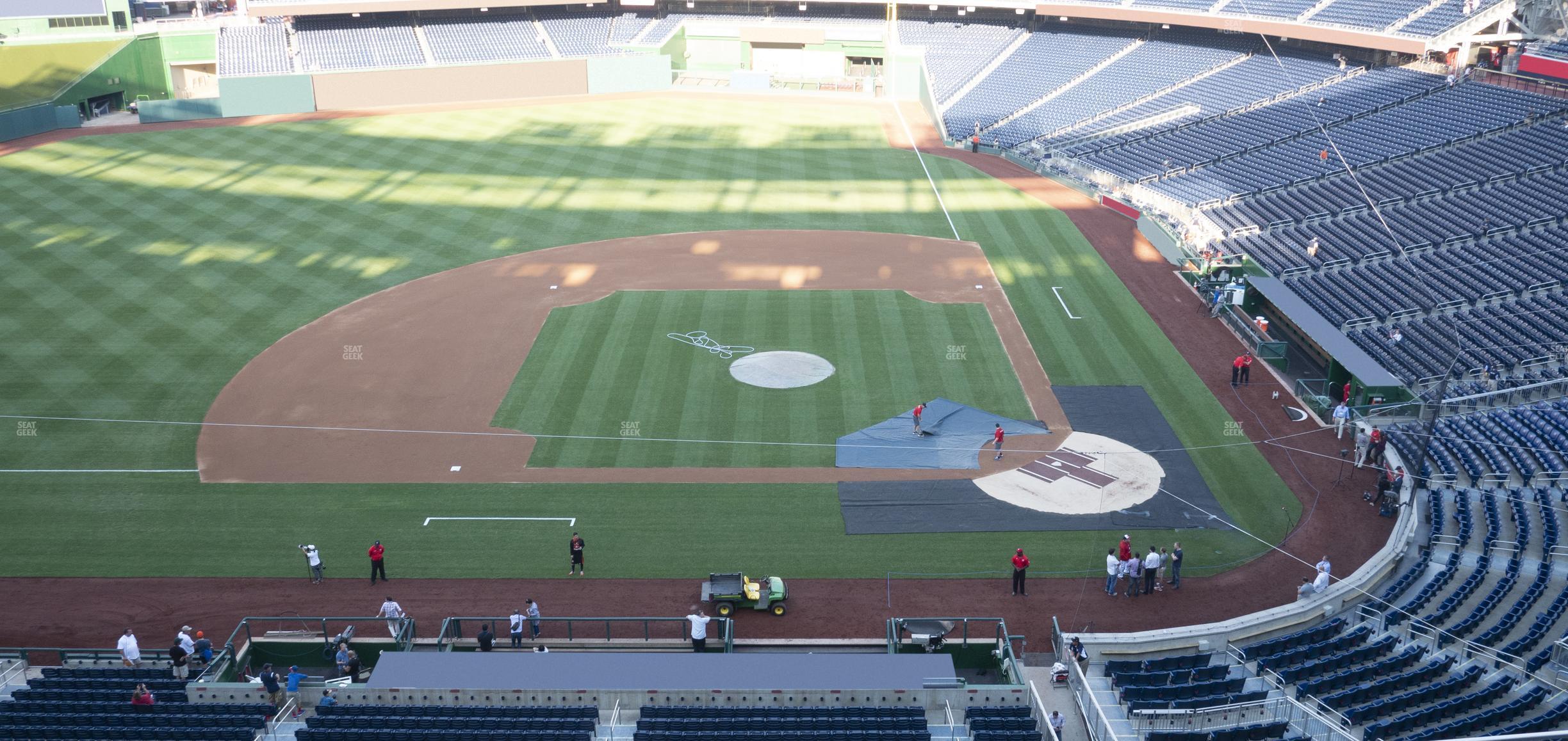 Seating view for Nationals Park Section 309