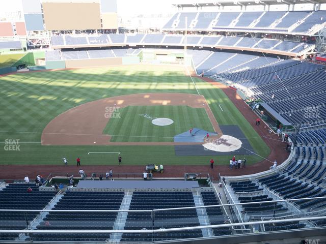 Seating view for Nationals Park Section 309