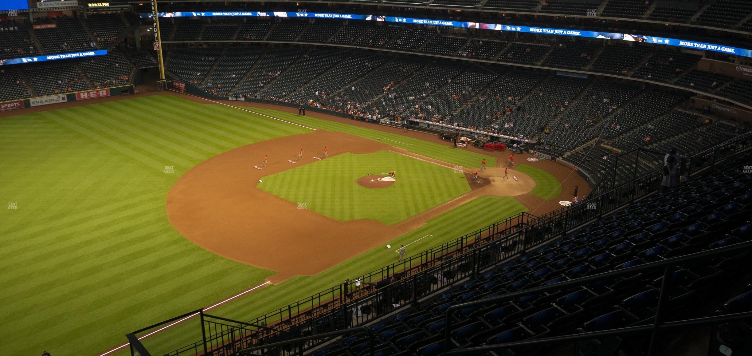 Seating view for Minute Maid Park Section 409