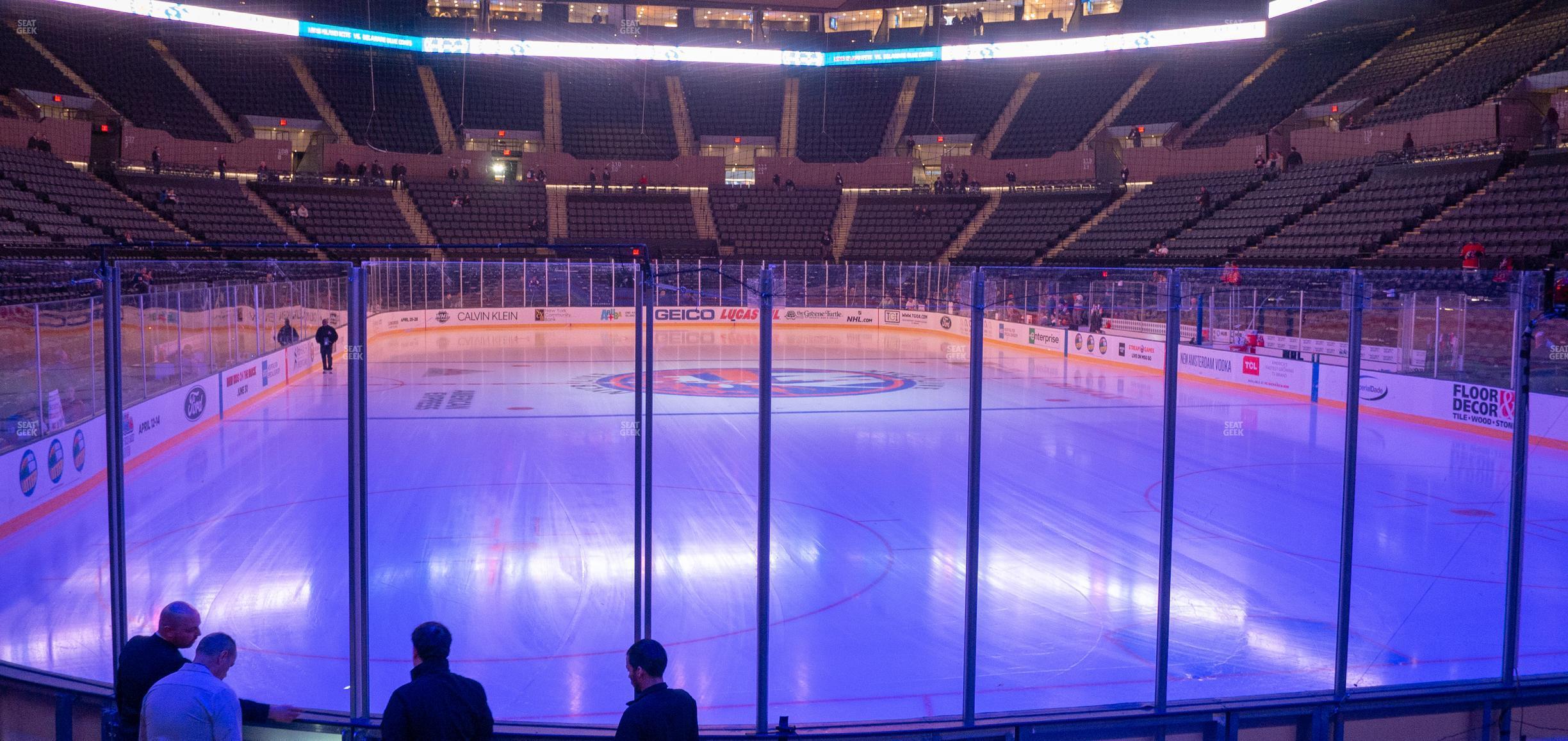 Seating view for Nassau Coliseum Section 25