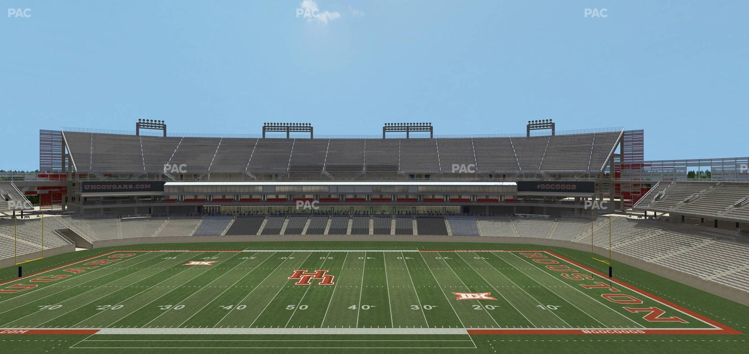 Seating view for TDECU Stadium Section 228