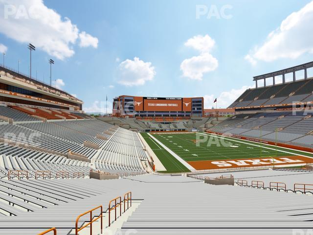 Seating view for Darrell K Royal - Texas Memorial Stadium Section 18