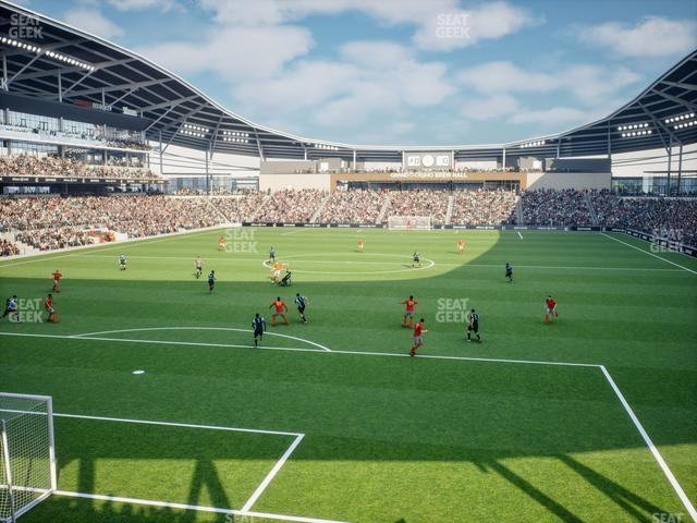 Seating view for Allianz Field Section 21 Ada