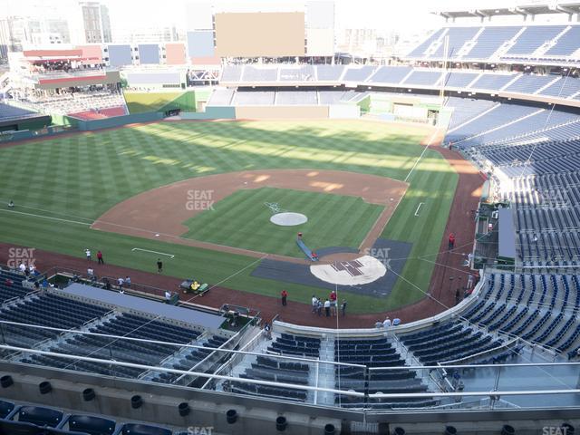 Seating view for Nationals Park Section 311