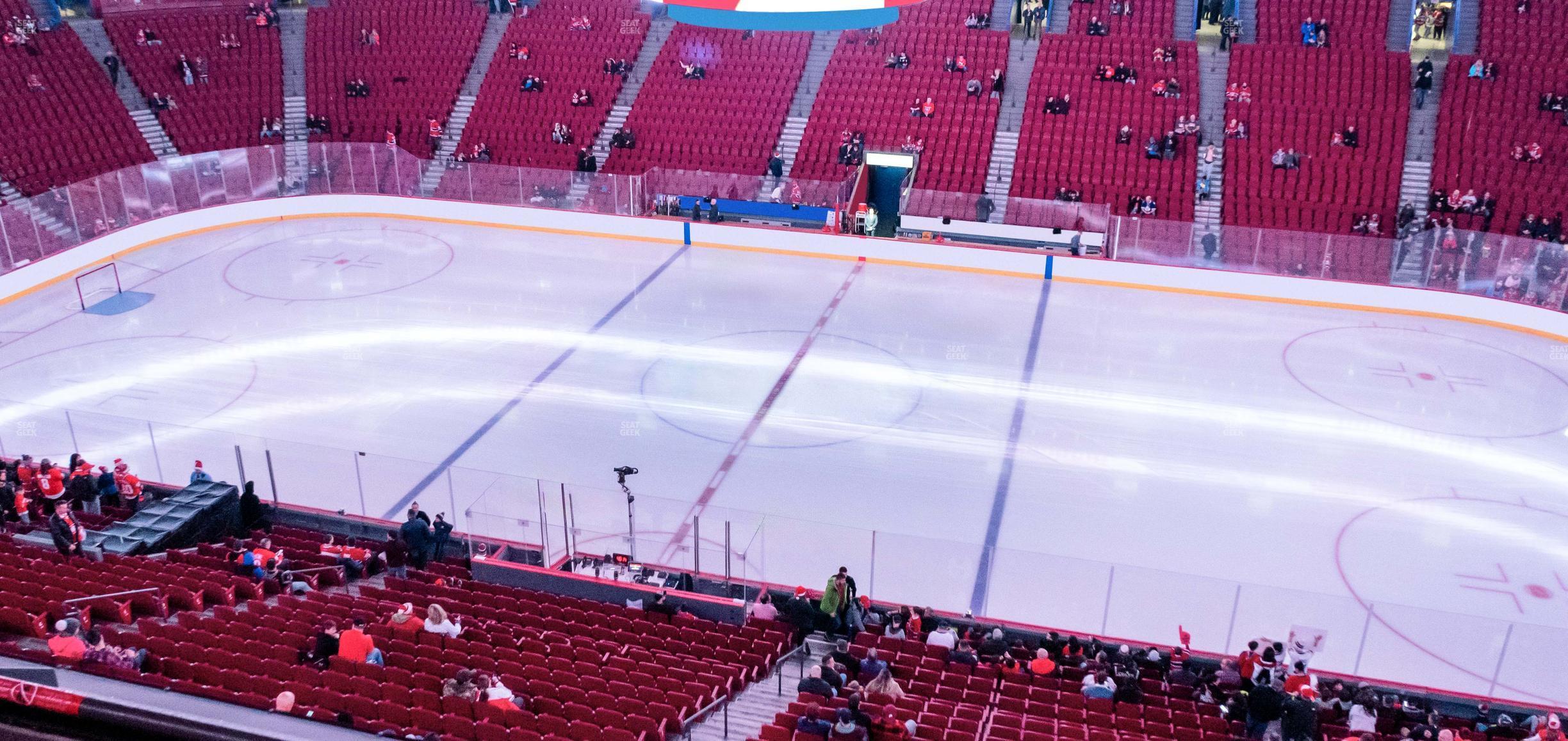 Seating view for Centre Bell Section 212