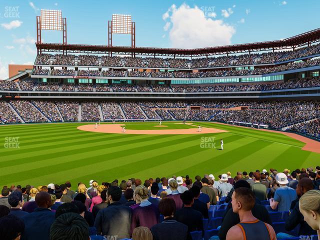 Seating view for Citizens Bank Park Section 144