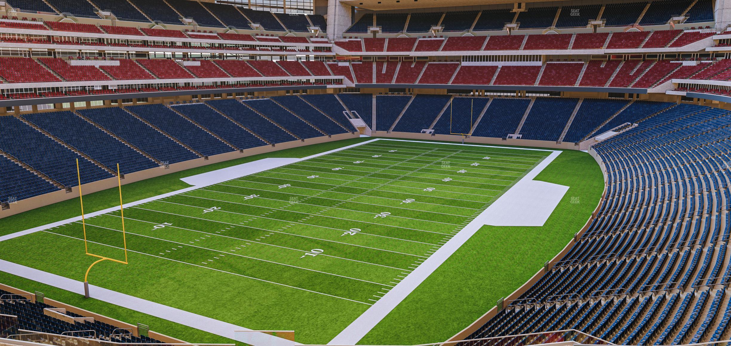 Seating view for NRG Stadium Section 319