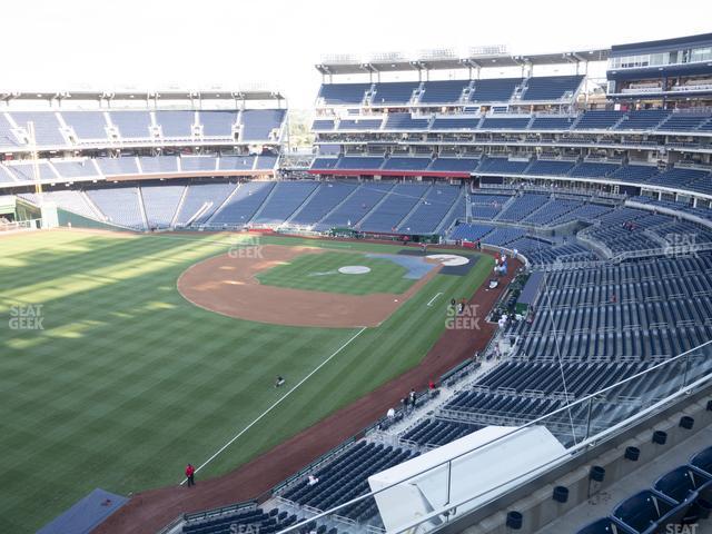 Seating view for Nationals Park Section 302