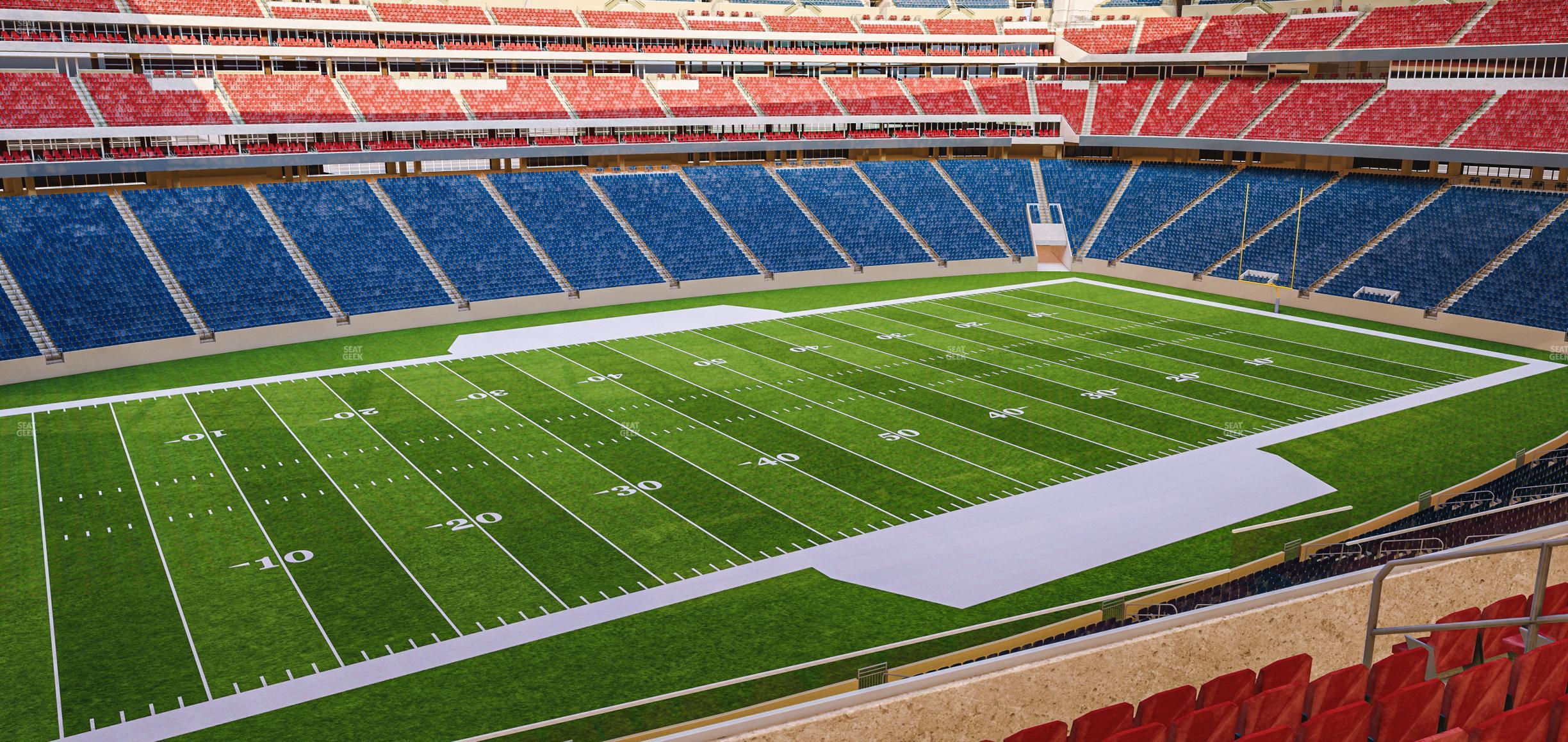 Seating view for NRG Stadium Section 341