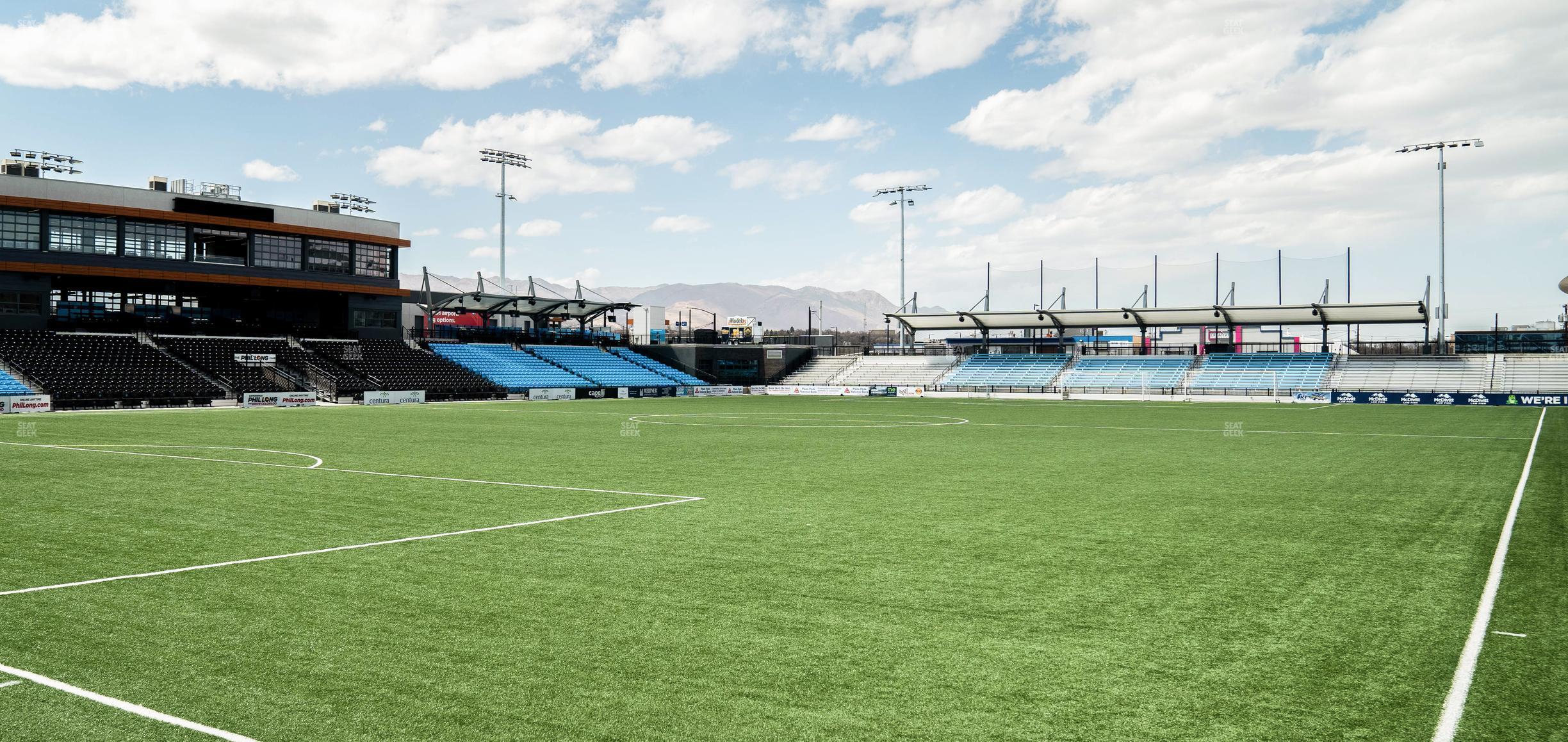 Seating view for Weidner Field Section Standing 124