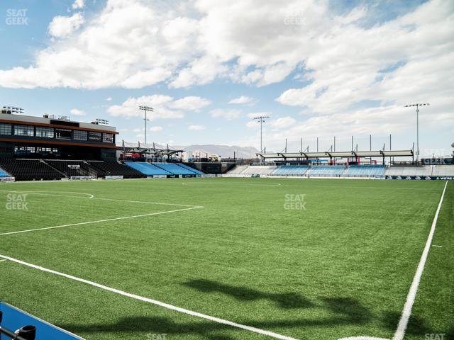 Seating view for Weidner Field Section Standing 124