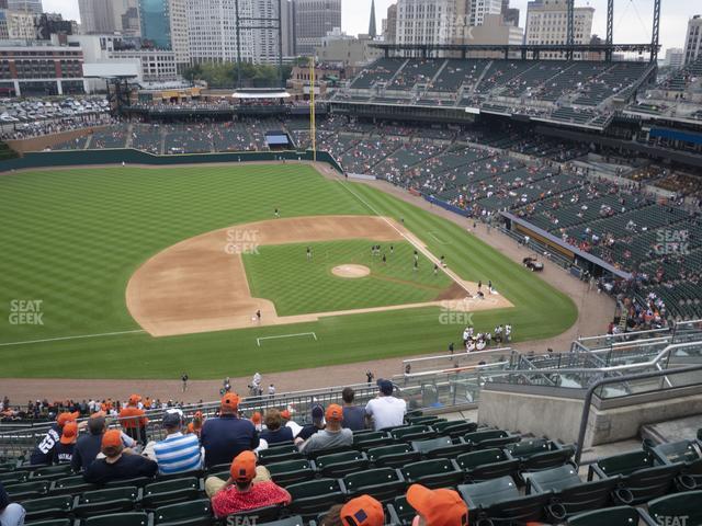 Seating view for Comerica Park Section 334